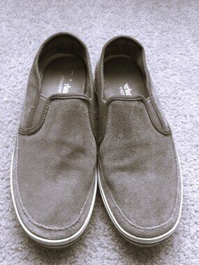 Timberland Men Leather Slip-On Sneakers Size 8.5 Casual Comfort Shoes